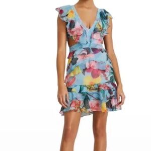 SOLD/NO LONGER AVAILABLE: PatBO Floral Mini Dress
